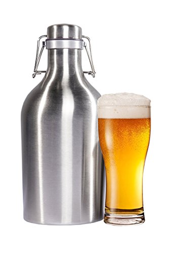 自作32オンスステンレス鋼ビールgrowler 1