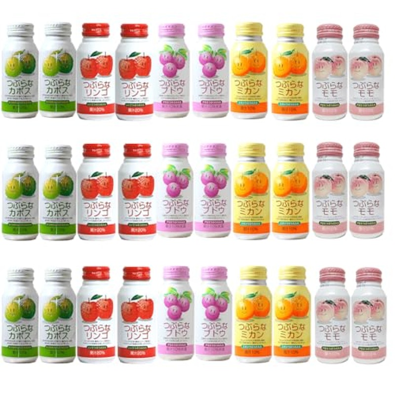 つぶらなカボスとJA人気ドリンクのお試し5種30本セット 1