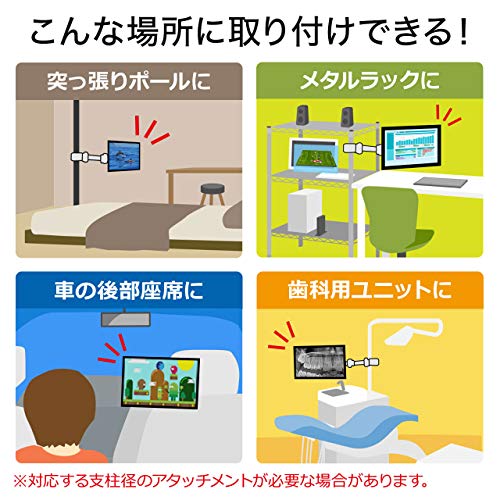 支柱取り付け液晶モニタアーム 5