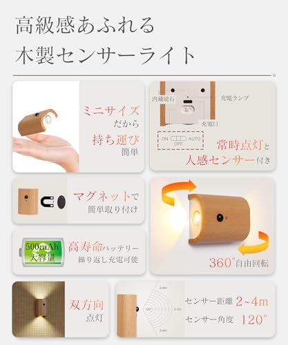 人感センサーライト 3