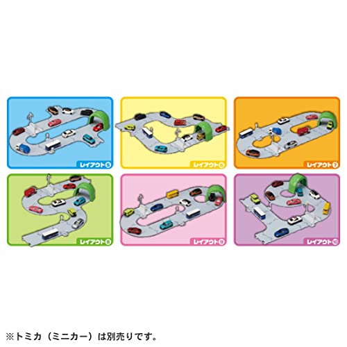 トミカタウン くみかえかんたん！ベーシックどうろセット 5