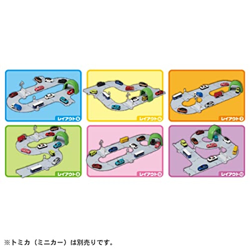 トミカタウン くみかえかんたん!ベーシックどうろセット 5