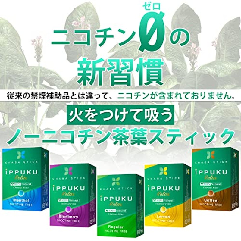 ノーニコチン茶葉スティック 2