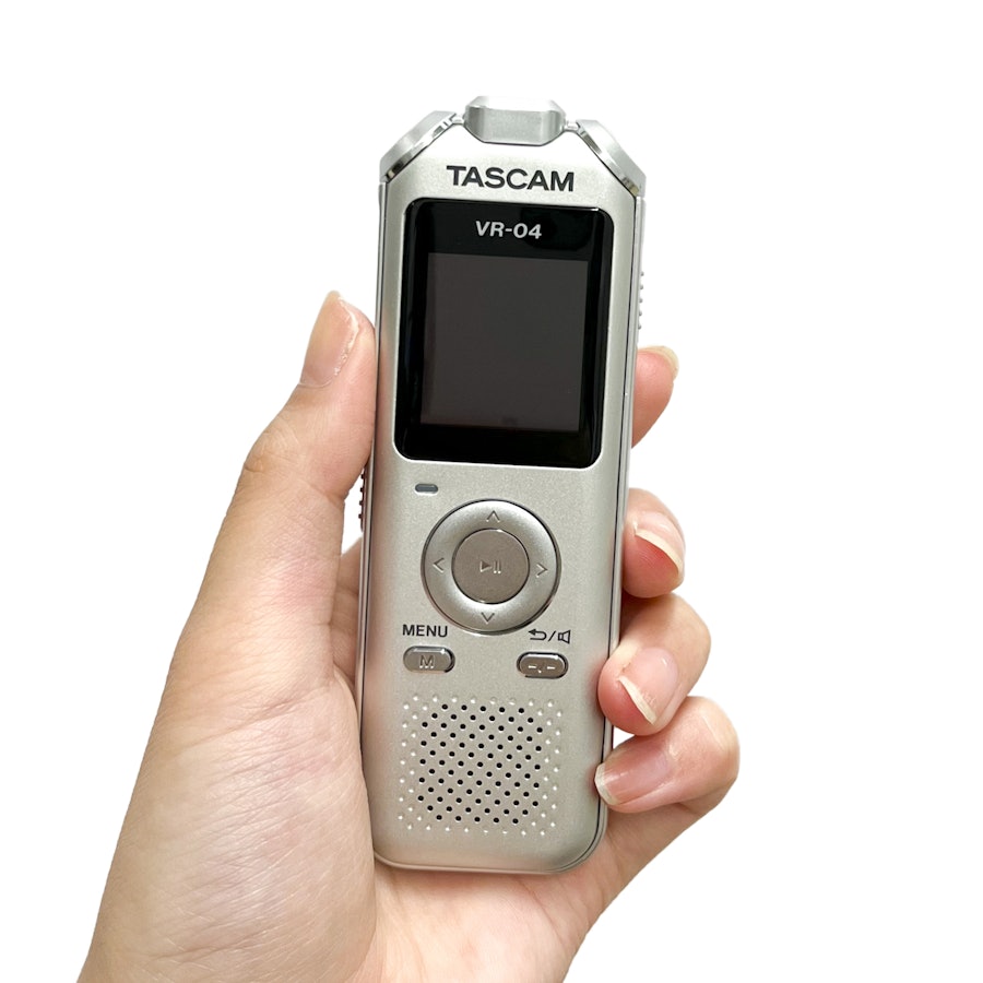 TASCAM ICレコーダー VR-04をレビュー！口コミ・評判をもとに徹底検証 