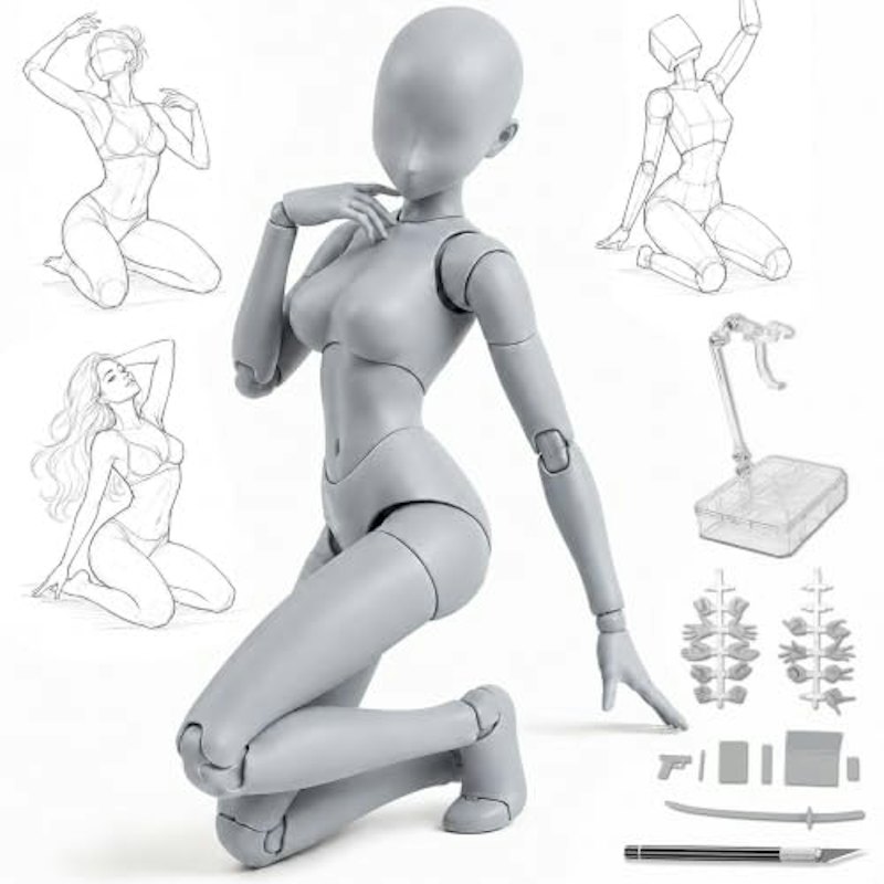 デッサン人形 可動フィギュア 1