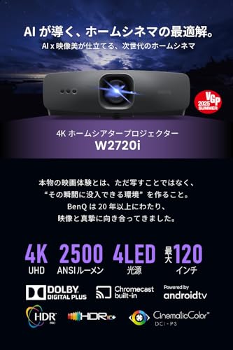 4K ホームシアタープロジェクター 2