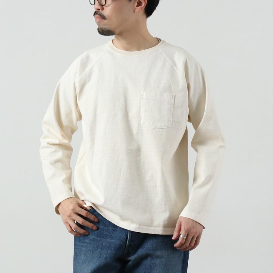 ヘビー ラグラン ポケット Tシャツ ロングスリーブ 1