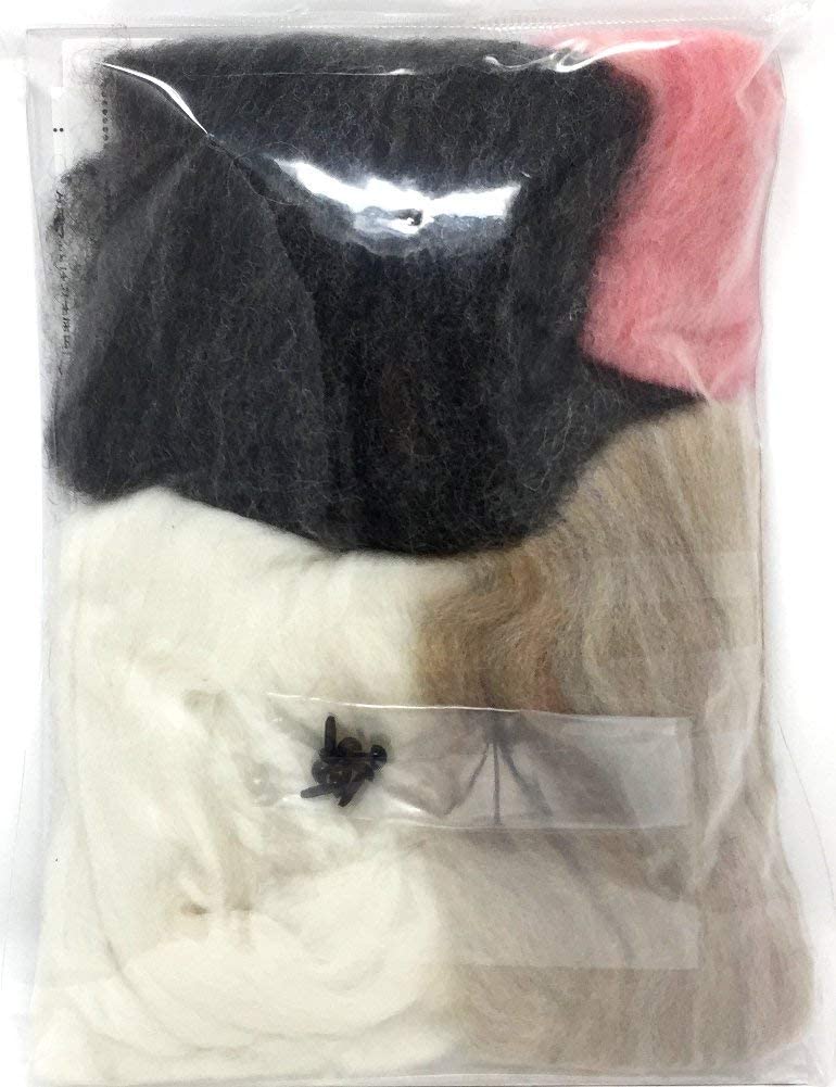 フェルト羊毛キット 小さなお友達 ねこたち 2