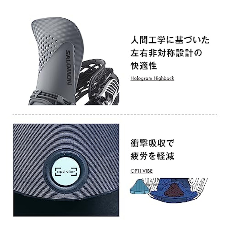 SALOMON スノーボードビンディング HOLOGRAM 6