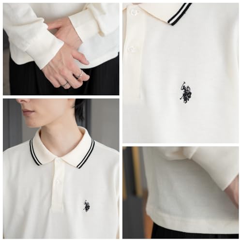 U.S. POLO ASSN. 別注ラインポロシャツ 7