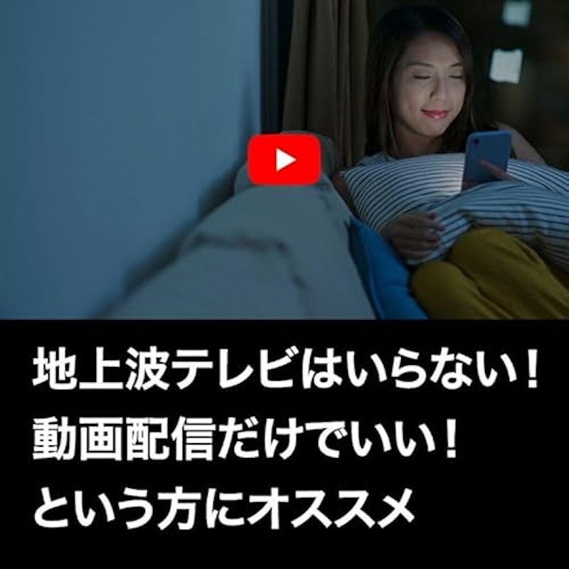 チューナーレス スマートテレビ 4