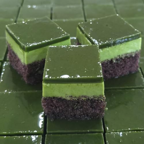 業務用カット済み冷凍シートケーキ 宇治抹茶ムース 1