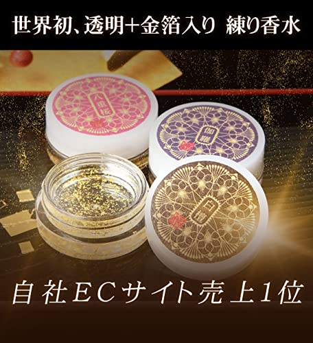 透明金箔練香水 4