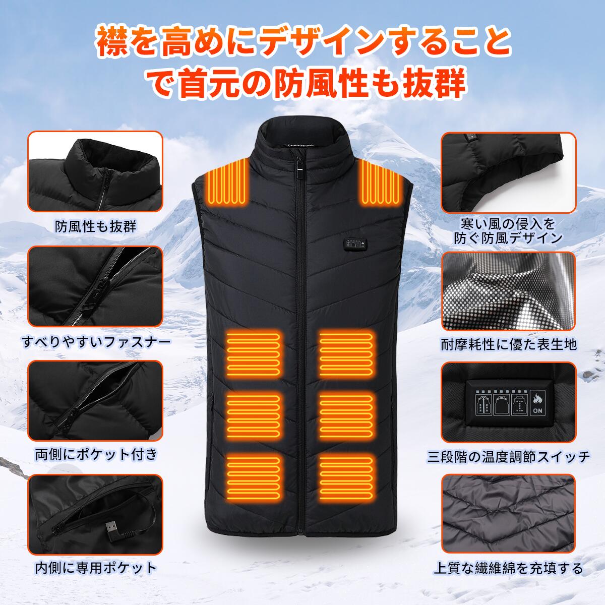ヒーターベスト 3