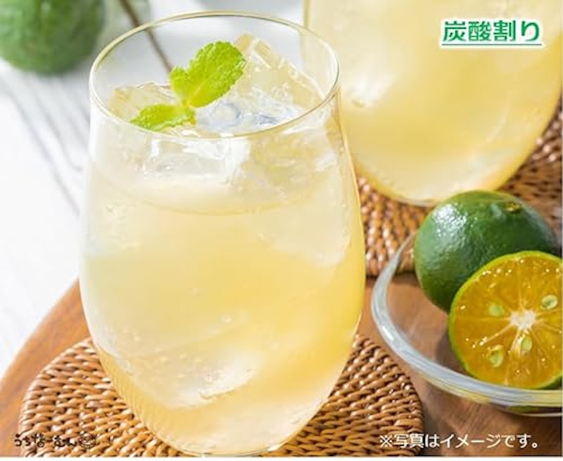 沖縄バヤリース シークヮサー入り四季柑100% 6