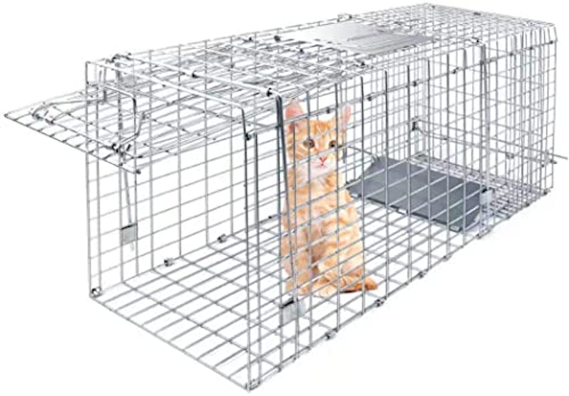 動物捕獲器 踏み板式 1