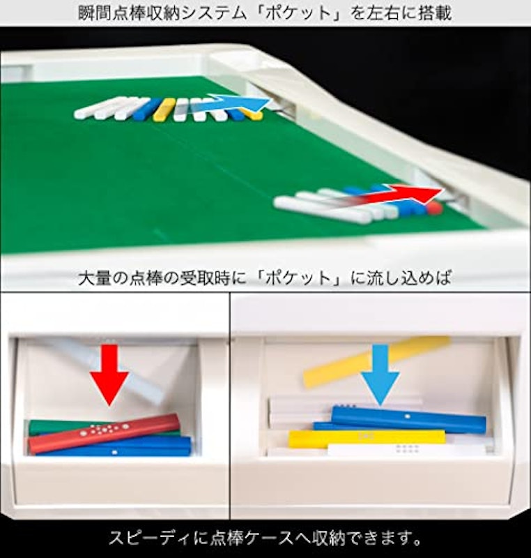 点数表示機能付全自動麻雀卓 Slim SCORE33S 4