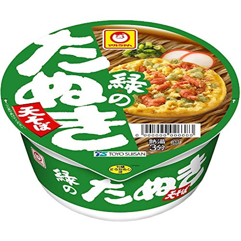 緑のたぬき天そば 東 1