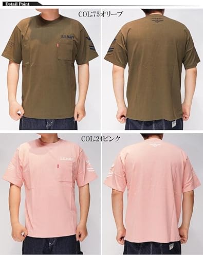 ネイバル ポケット半袖Tシャツ 4