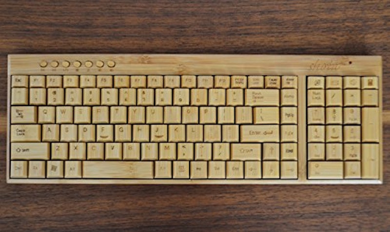 竹製マウスとキーボードセット 2