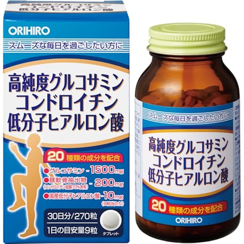 高純度グルコサミンコンドロイチン低分子ヒアルロン酸 1