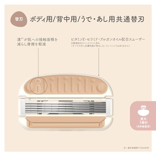 miness うで・あし用カミソリ 4
