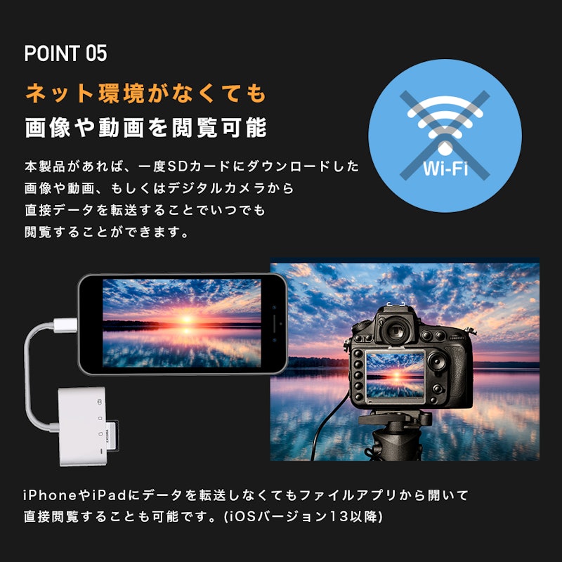 2021年 Iphone Ipadで使えるsdカードリーダーのおすすめ人気ランキング13選 Mybest