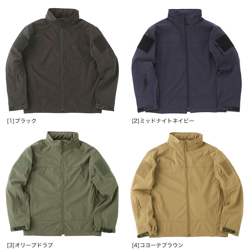 ソフトシェルジャケット 7