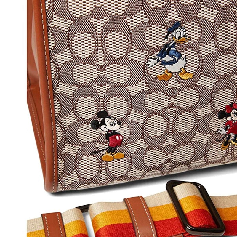 DISNEY×COACH フィールド トート 40 シグネチャー ウィズ ミッキーマウス 4