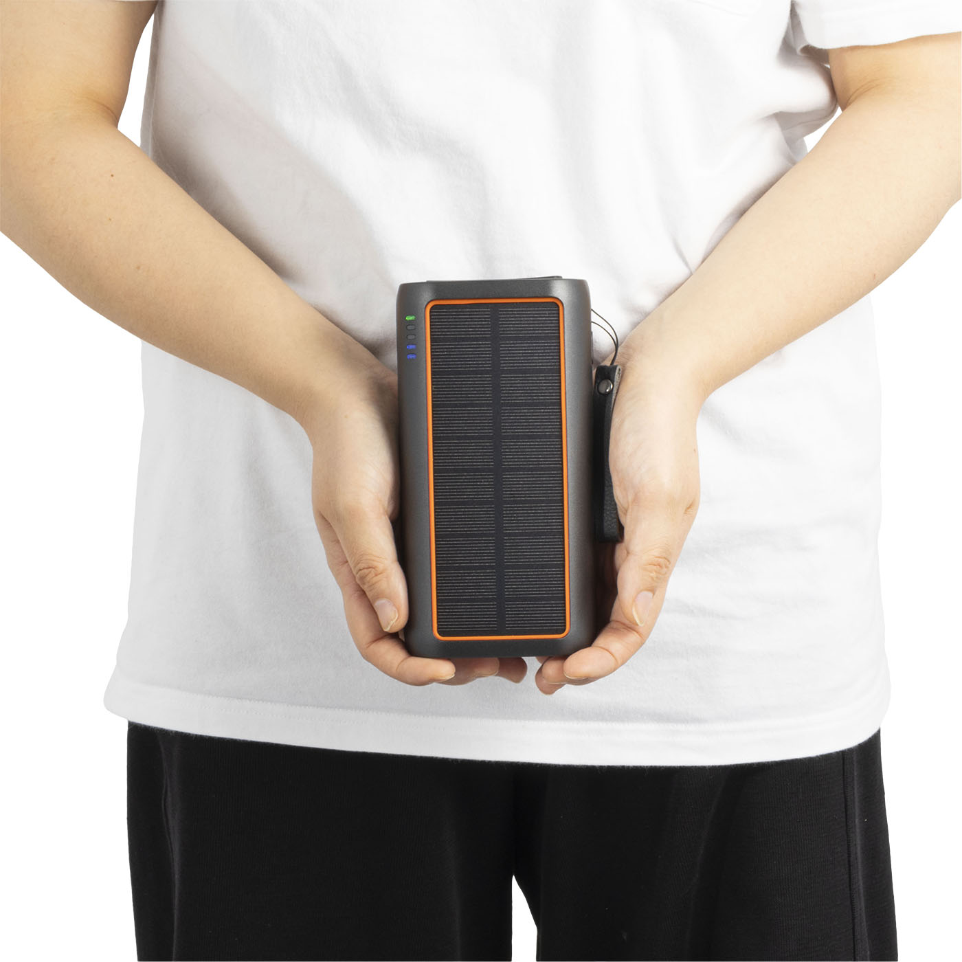 手回し充電器 LEDライト付き 7