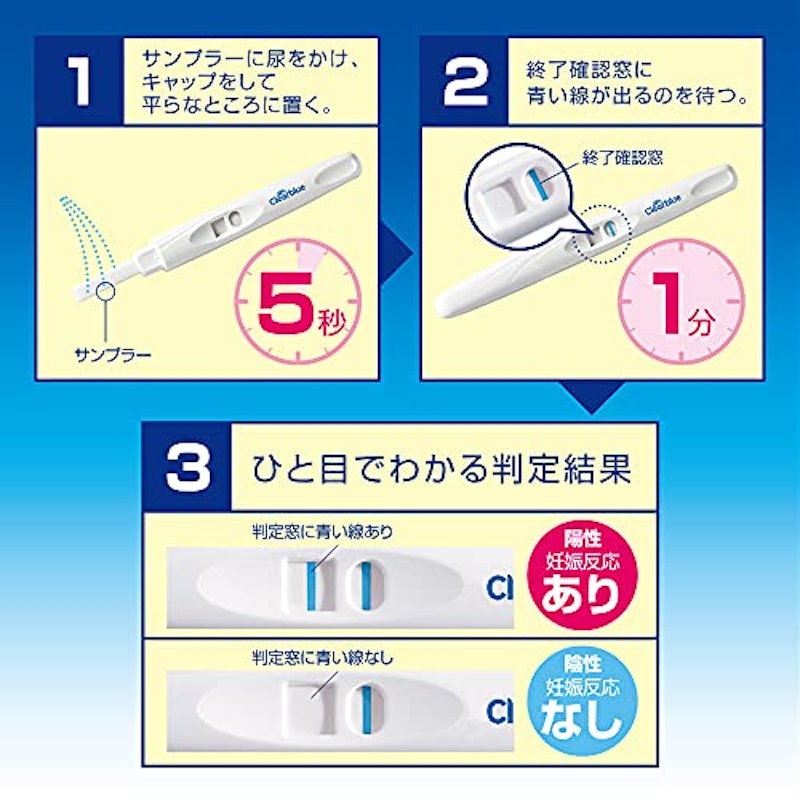妊娠検査薬 クリアブルー 2