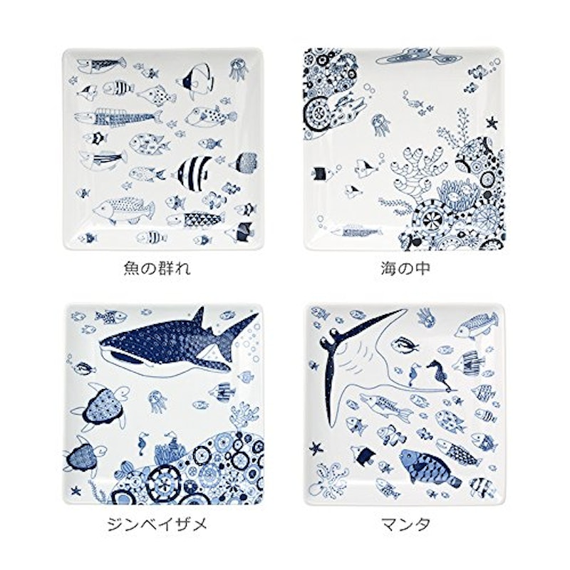 cocomarine 正角皿 3
