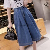 デニムガウチョパンツのおすすめ人気ランキング【2026年6月】 4