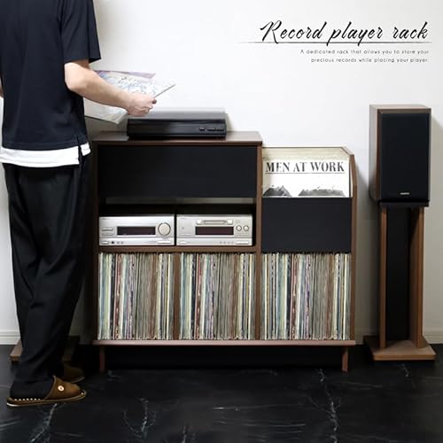 レコードプレーヤーラック 4