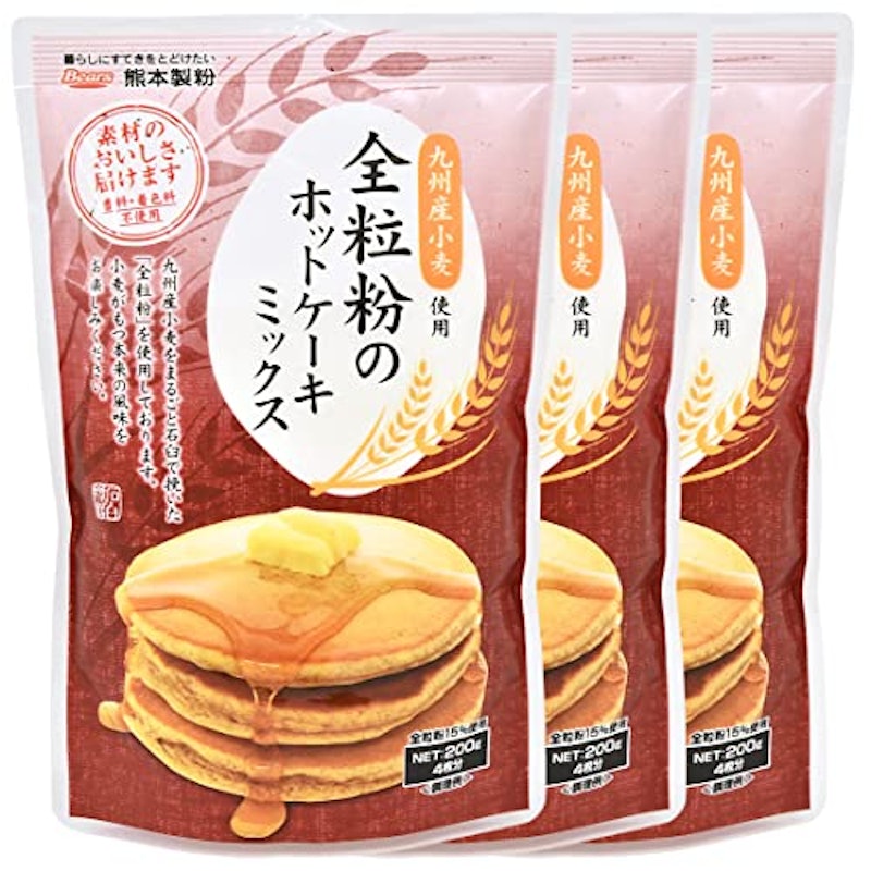 全粒粉のホットケーキミックス 1