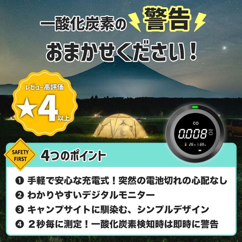 一酸化炭素チェッカー 2