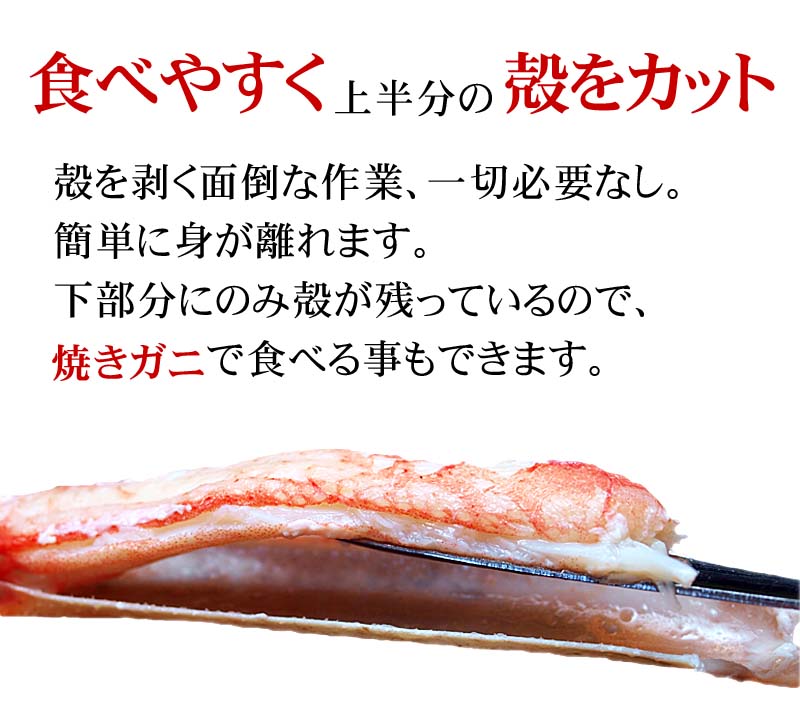 ズワイガニ 足 2