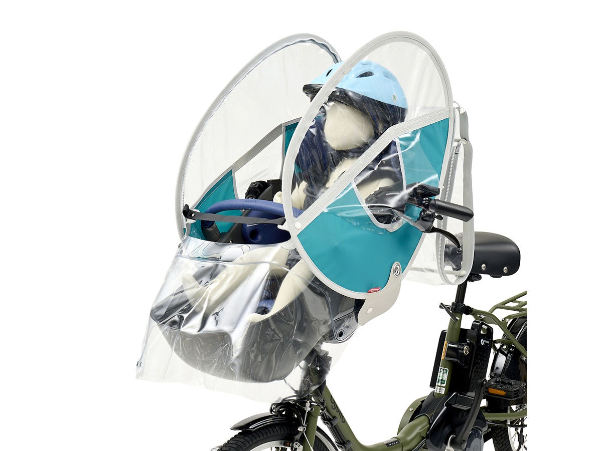 リトルキディーズ ver.3+ 自転車 フロントレインカバー 新品•未開封 リトルキディーズ フロントレインカバー(前乗せ) ver.4を