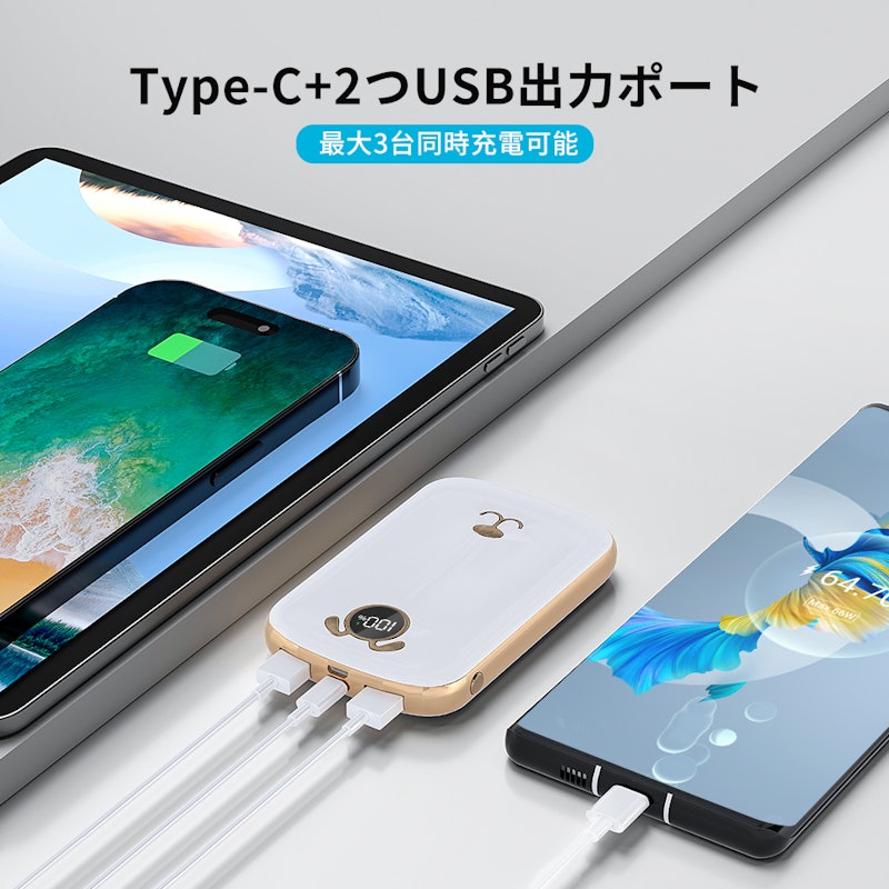 モバイルバッテリー 4