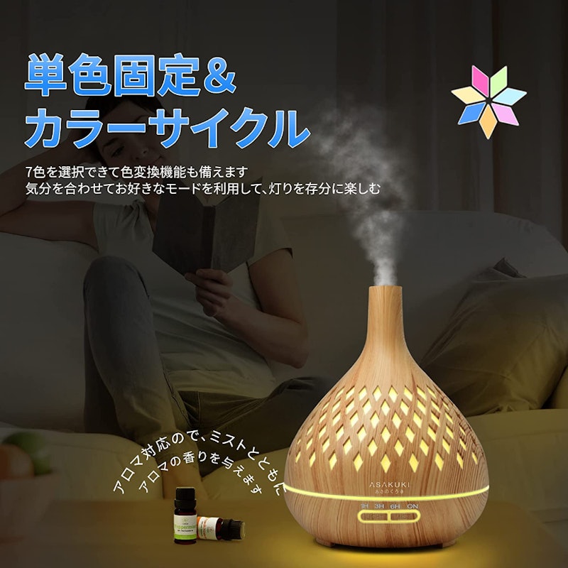 超音波式アロマディフューザー 6