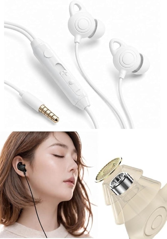 寝ホン 睡眠用イヤホン 有線 asmr 1