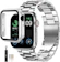 FALSAD Apple Watchバンド ステンレス 保護ケース付き 1
