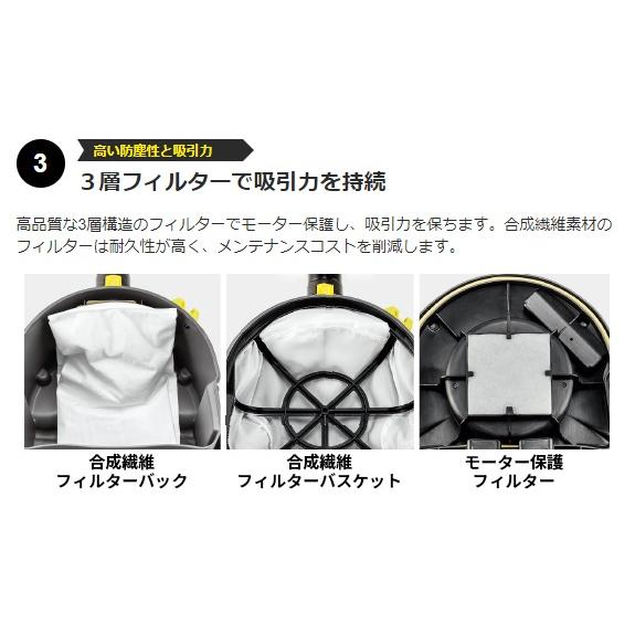 乾湿両用掃除機 NT 50/1 Tact 7