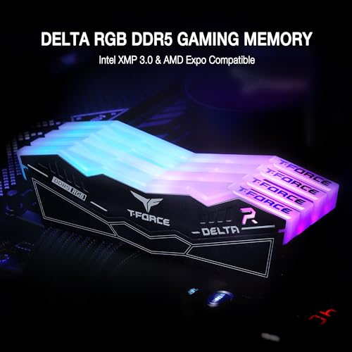 T-Force Delta RGB DDR5 デスクトップメモリモジュール 2
