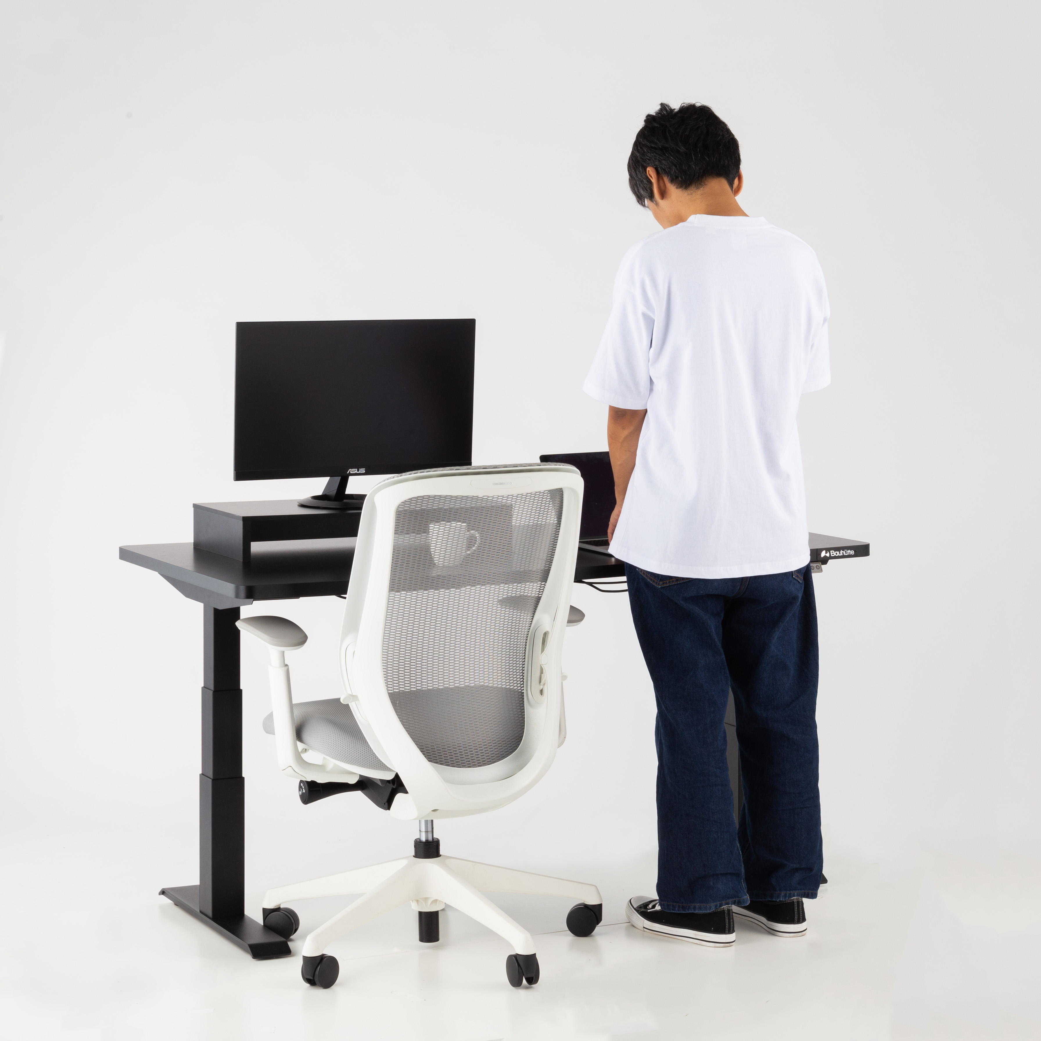 電動スーパーゲーミングデスク スーパーロー 8