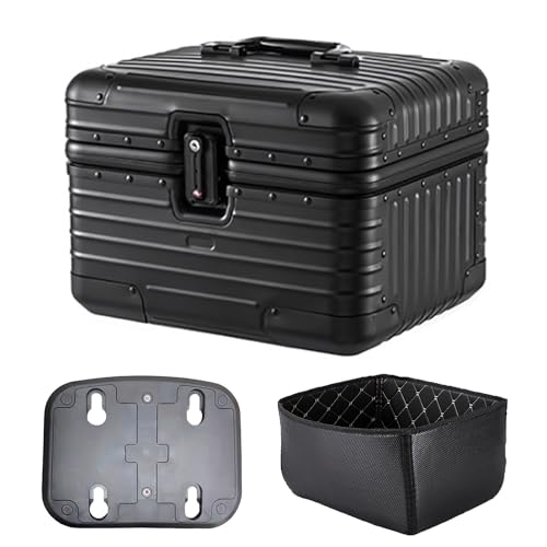 リアボックス　バイク用 Amazon | エンデュランス バイク リアキャリア (ブラック) +リア