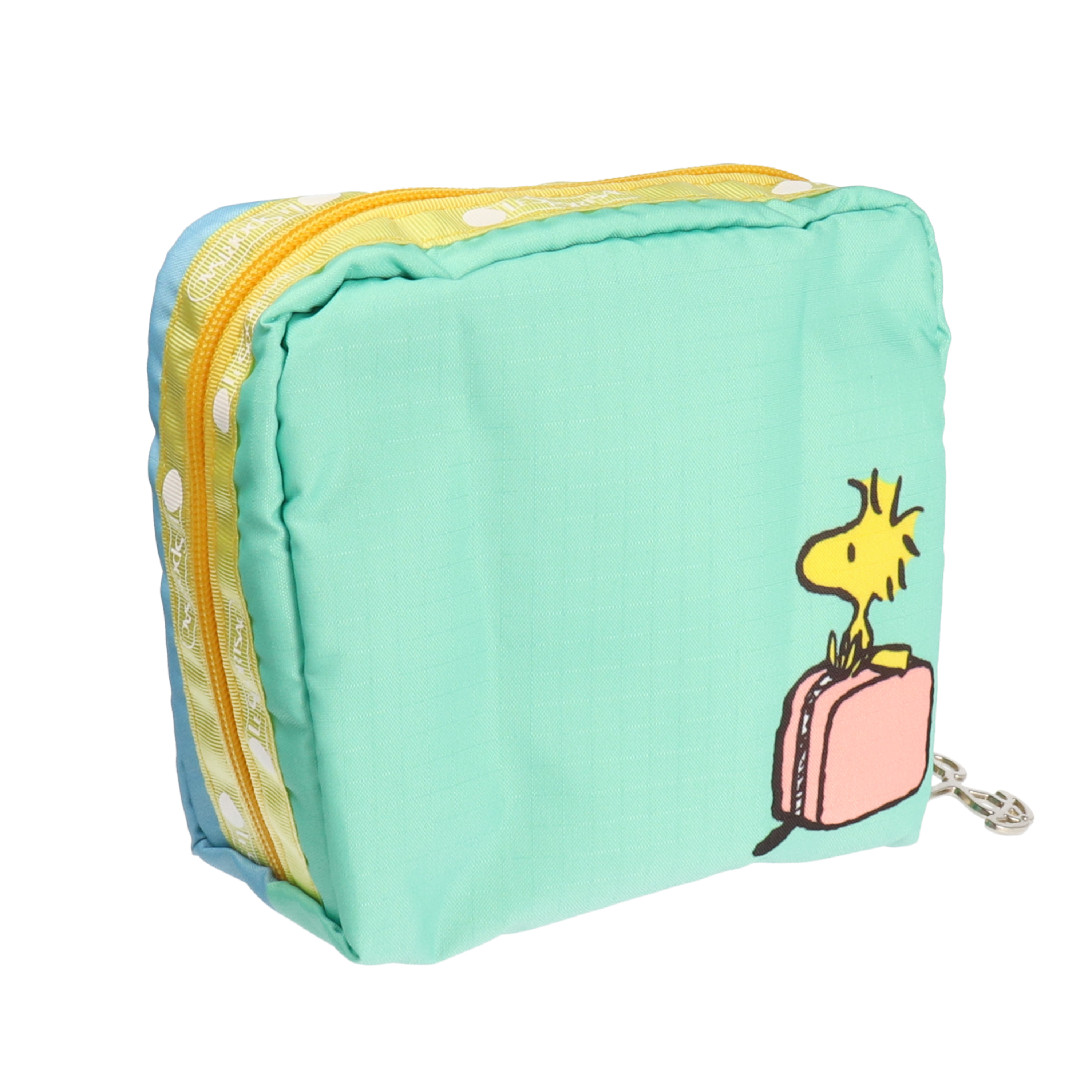 レスポートサック MED SQUARE COSMETIC スヌーピーウッドストックを