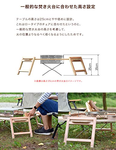 パネル式木製囲炉裏テーブル 4