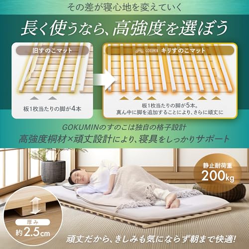 桐すのこマット 5