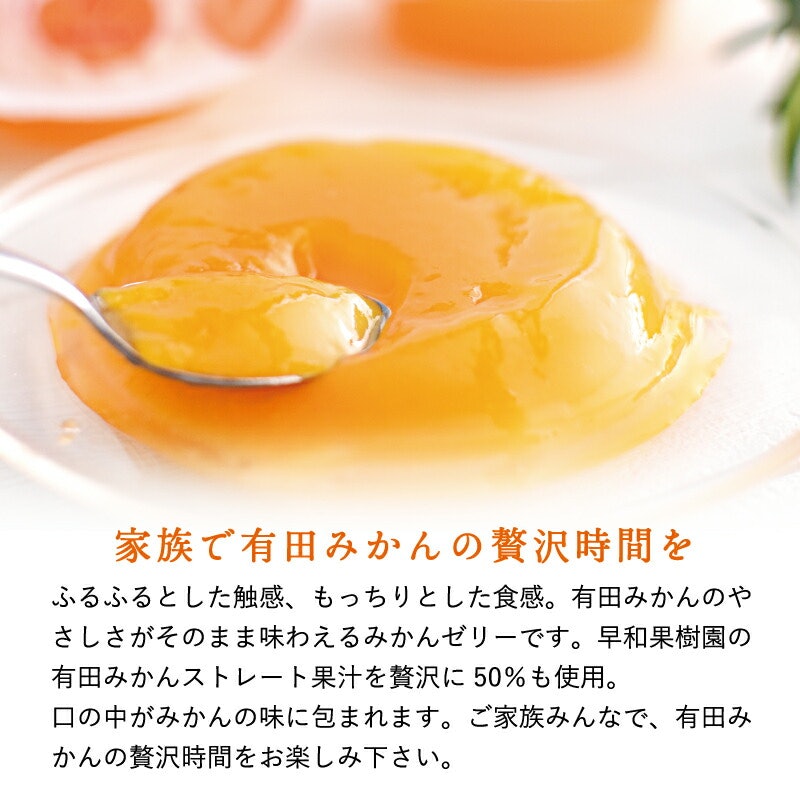 もっちり有田みかんゼリー 2